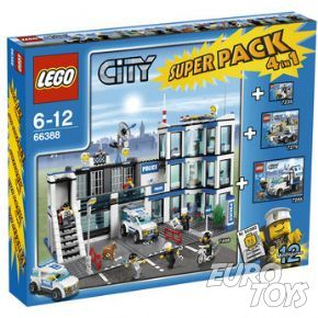 Lego - City Politi 4 i 1