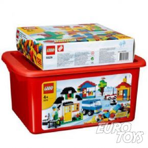 Lego - kasse med legoklodser